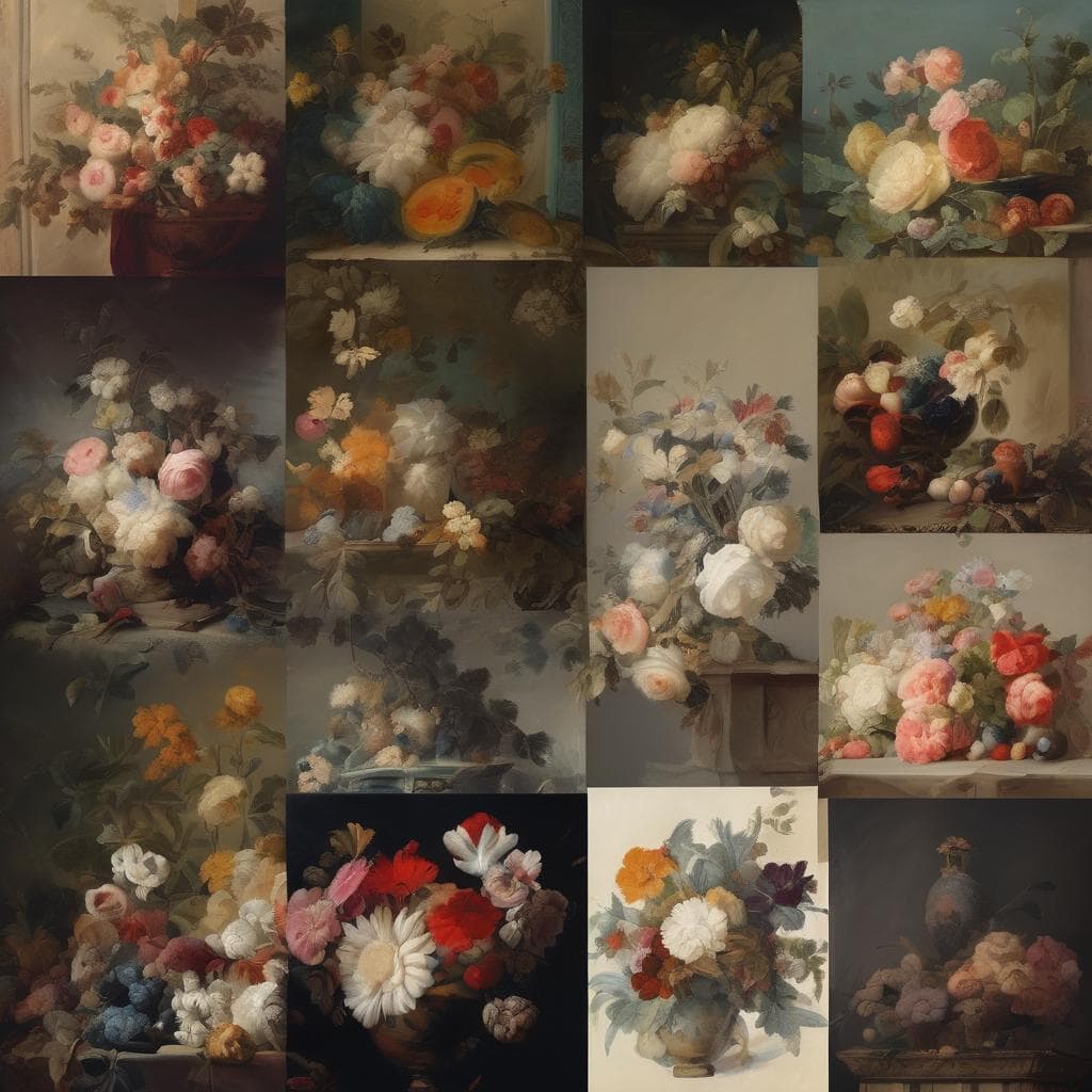 Λουλούδια σε πίνακα ζωγραφικής, Αισθητική στην Τέχνη και την Πολιτική, ρομαντική και κλασική τέχνη, φιλόδοξα έργα τέχνης, αισθητική και πολιτική ιδεολογία, έργα τέχνης με λουλούδια, σύγχρονη και διαχρονική τέχνη.