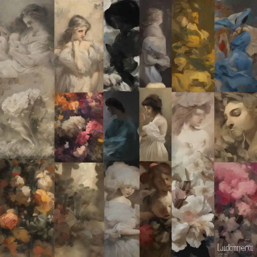 Ομορφιά στην τέχνη και την πολιτική, πίνακες με ανθρωπομορφικές και λογοτεχνικές παραστάσεις, συναρπαστικά έργα τέχνης.